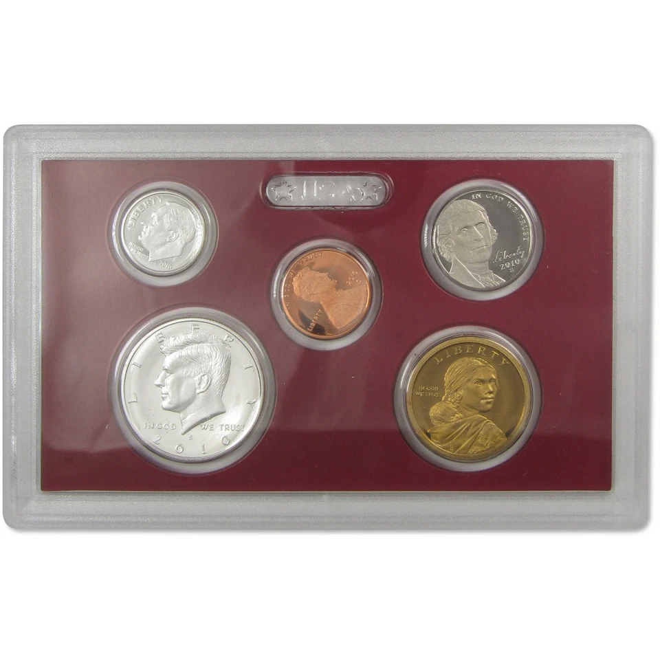 2010 Silver Proof Set U.S. Mint Original Government Packaging OGP COA - Image 2 of 4