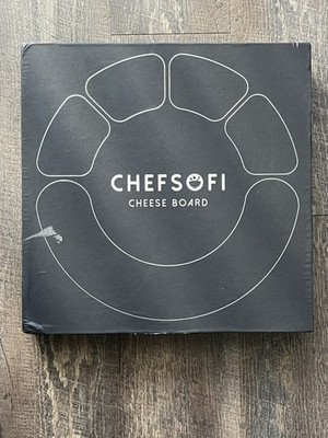 CHEFSOFI Charcuterie Board  Set & Cheese Serving Platter with Utensils and Bowls