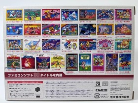 Nintendo Classic Mini Famicom CLV-101 Complete CIB 30 Games Tested Working Japan