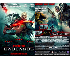 Predator: Badlands DVD 2025 Release New Sealed Sci-Fi Action Thriller Film