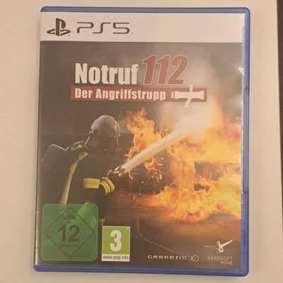 Aerosoft Notruf 112: Der Angriffstrupp PS5 Simulation USK 12 UHD Blu-ray 2023