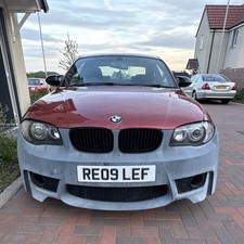 Sedona Red BMW 2009 120d Sport Coupe 1.9 3 Door Manual