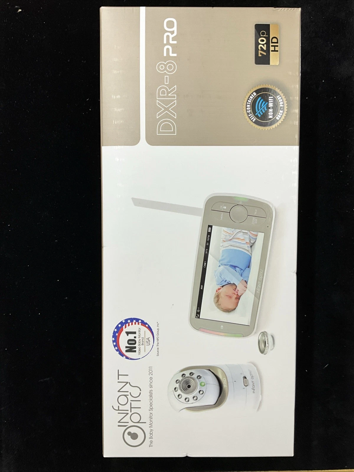 Infant Optics DXR-8 PRO Baby Monitor With 5" Screen HD 720p Resolution and ANR