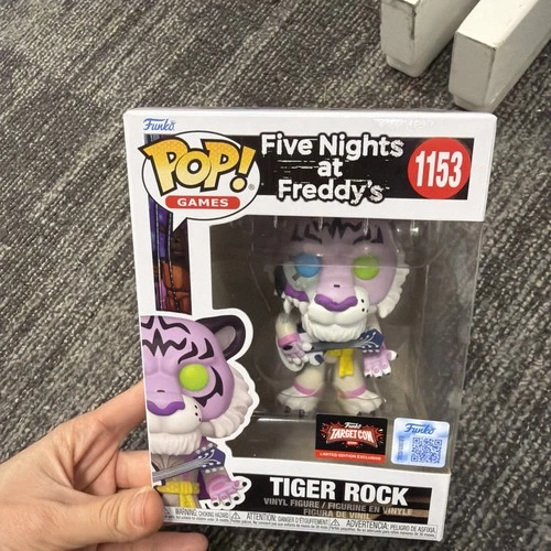 TIGER ROCK #1153 FUNKO POP FIVE NIGHTS AT FREDDY'S TARGETCON EXCLUSIVE IN HAND!