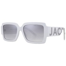 Marc Jacobs Grey Mirror Silver Square Ladies Sunglasses MARC 693/S 0HYM/IC 55
