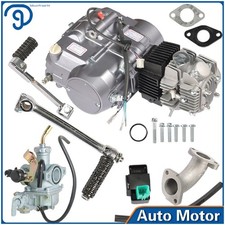 New 125cc 4 Stroke Engine Motor Kit Dirt Pit ...