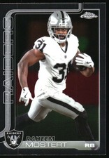 Raheem Mostert 2025 Chrome #182 LV Raiders 