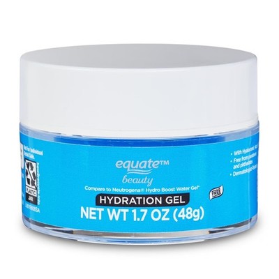 Equate Beauty Hydration Gel Facial and Neck Moisturizer, 1.7 oz