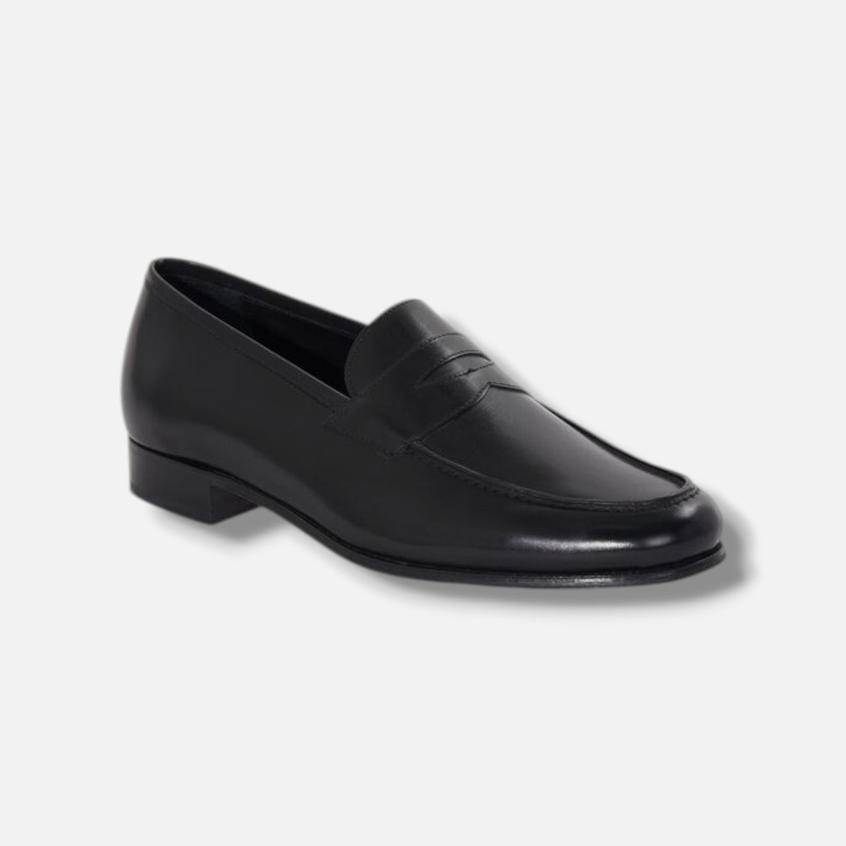 Paul Stuart Men's Black Ritz Leather Penny Loafer Shoe Size 10 | eBay
