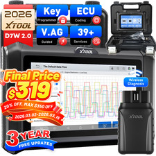 2026 XTOOL D7W V2.0 WIFI Auto Diagnostic Scan...