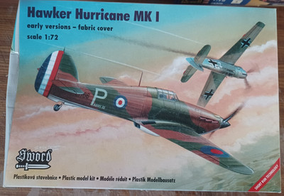 1:72 Hawker Hurricane MK I  Sword sehr selten