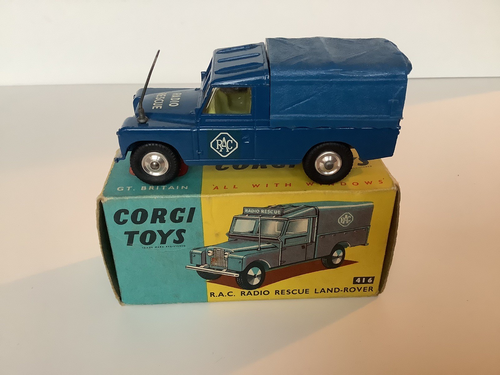 Corgi 416, Land Rover RAC - Free Price Guide & Review