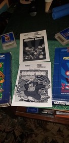 CIB NTSC RARE Mario Bros. and Donkey Kong Atari XE Nintendo 1988 400 800 nes xl