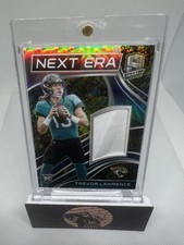 2021 Spectra Trevor Lawrence Next Era Rookie Patch Neon Splatter 7/8 RC Jaguars