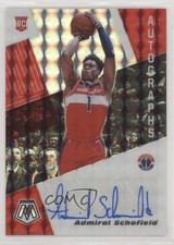 2019-20 Panini Mosaic Rookie Silver Prizm Admiral Schofield #RA-ASH Auto 4f5
