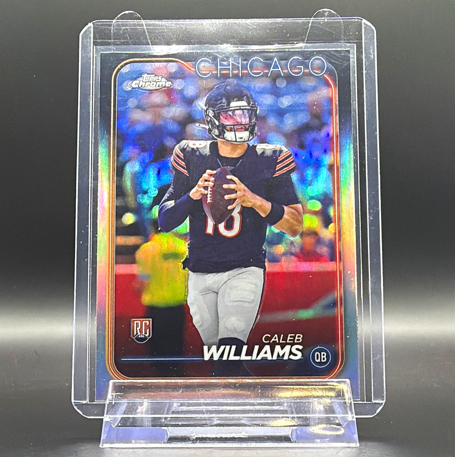 Topps 2024 Topps Chrome Rookies Caleb Williams Refractor RC #202 Bears