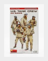 1:35 Miniart Figures Soldier Usa Tank Crew Military 1944 Kit MA35399 Modellbau
