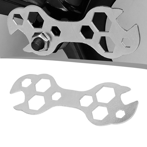 Strumento Riparazione Mozzo Bici 10 in 1 Chiave Esagonale Chiave Chiave Portatile ed Efficiente - Foto 2 di 5