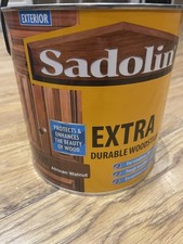 sadolin extra durable wood stain 2.5l African walnut 