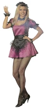 Satin Upstairs Maid Ladies California Costumes Halloween (Large)