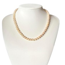 Authentic Akoya Pearl Necklace 6.5-7.0mm 43cm...