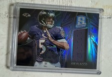 Joe Flacco 2013 Panini Spectra Materials Patch Ravens /99 #40 Ravens Game Worn