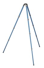 Leofoto LMP-404CL Long Water-Resistant Carbon Fiber Tripod w 100mm bowl-Blue