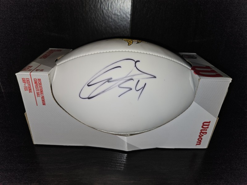 Eric Kendricks Autographed Signed Minnesota Vikings Football COY Original PKG