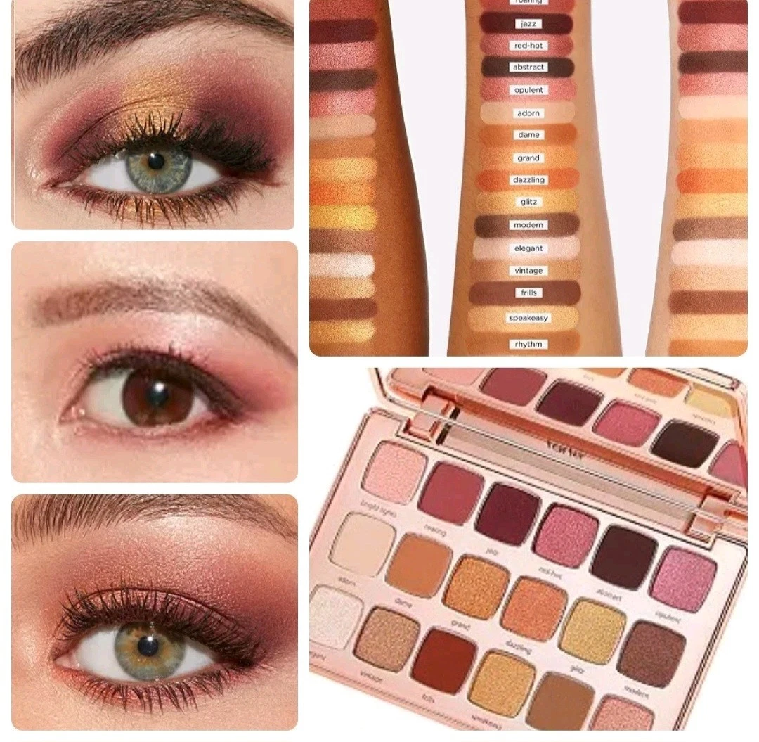 Tarte GILDED GLAMOUR AMAZONIAN CLAY EYESHADOW- 2 Full Size Pallettes NIB