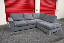 Grey DFS Orka Corner Sofa - London Delivery Available - Great Condition