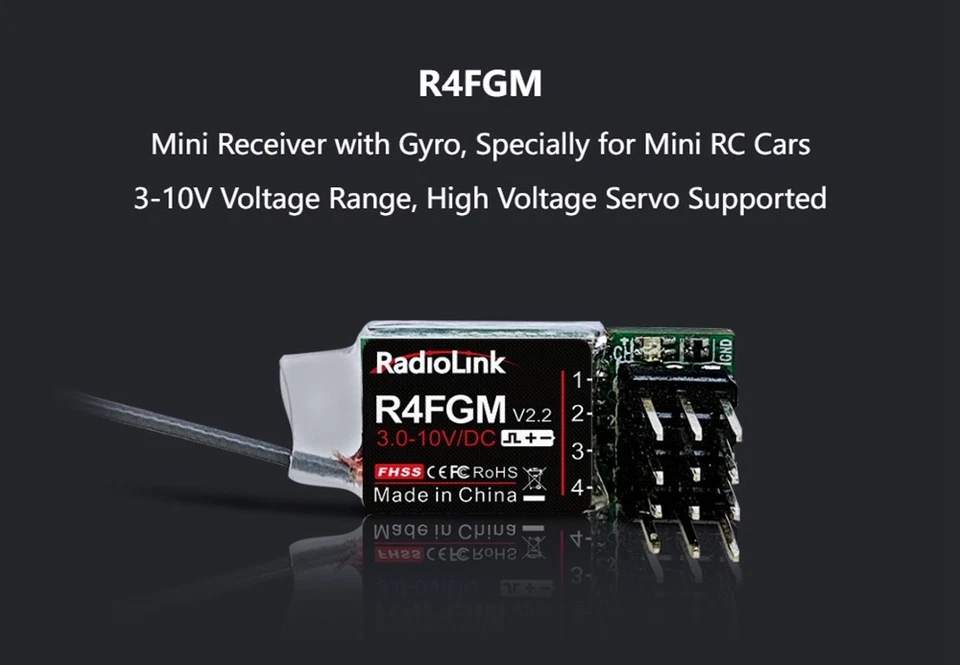 RadioLink RC Receiver R8FGH R8FG R8EF R8FM R8XM R7FG R6FG R6F R4FGM 2.4GReceiver - Image 2 of 4