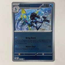 Inteleon [Reverse Holo] 041/132 Mega Evolution NM or LP Pokemon Card