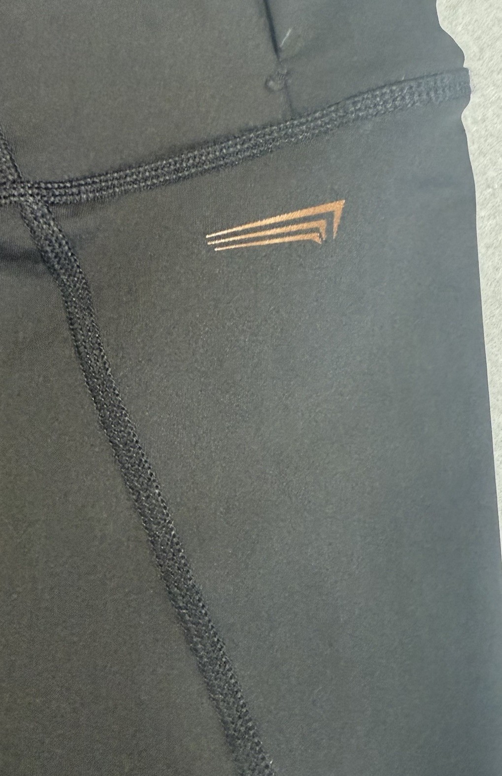 Copper Fit Pro Solid Black Compression Fit Leggin… - image 4