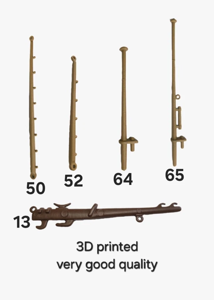 Pièces détachées pour bateau pirate Playmobil 3550 3750 3053 3940, années 70 - Photo 2/4