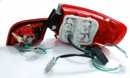 Coppia Set Fari Fanali Posteriori LTI LED TUNING A3 8PA Sportback 2004-2008 ROSS - Immagine 2 di 2