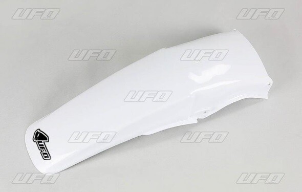 Garde boue arrière UFO blanc pour motocross HONDA CR 125 de 1993 à 1997