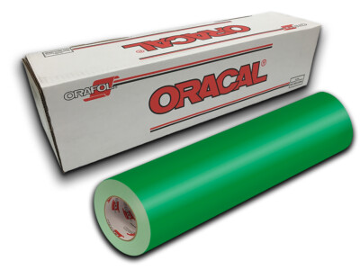 12'' X 5yd - Light Green Oracal 651 Craft & Hobby Cutting Vinyl Roll