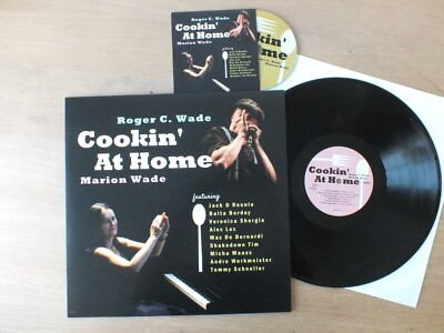 Roger C. Wade & Marion Wade - Cookin' At Home   (LP + CD)    LP   Vinyl  mint-