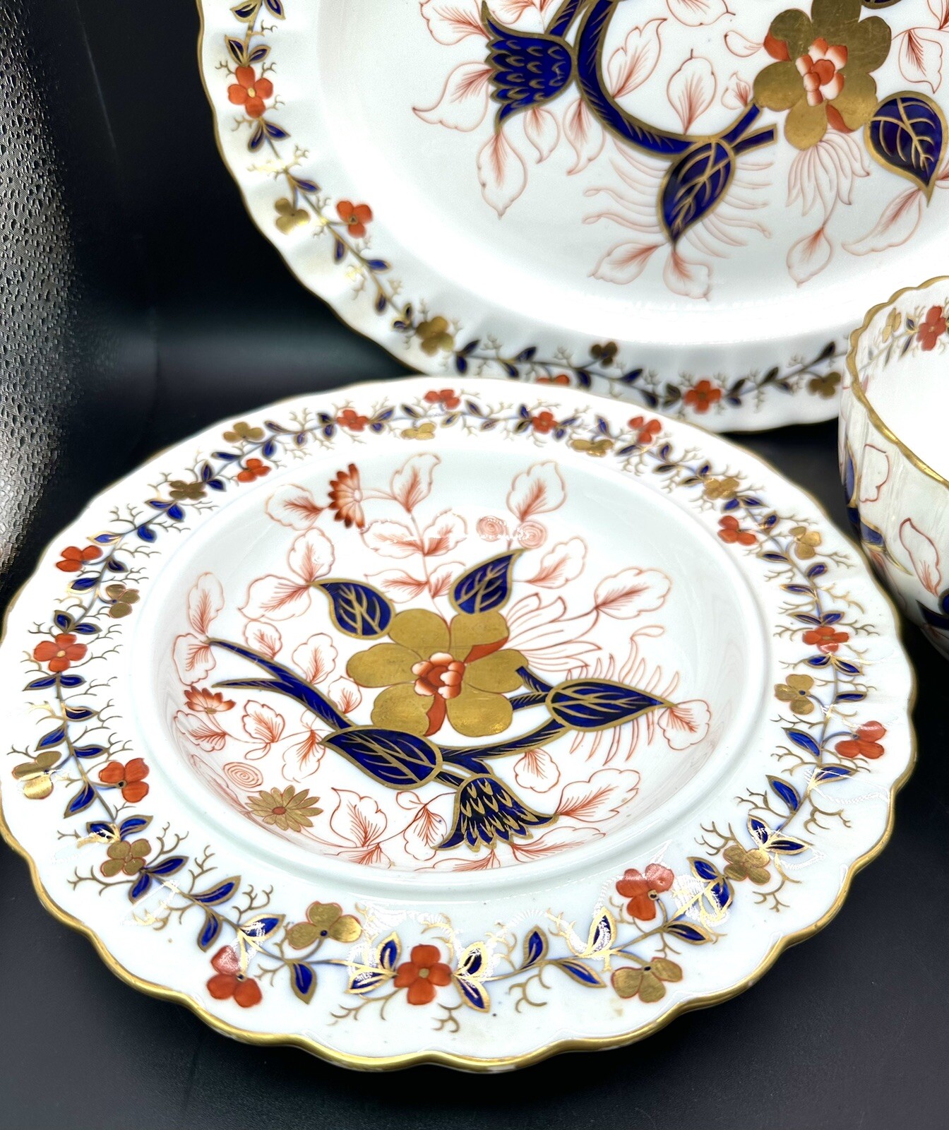 3 Pieces of Antique Copeland Spode Imari Porcelain. eBay