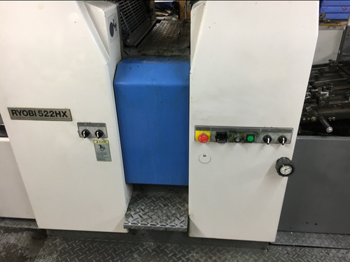Ryobi 522HX Litho 2 colour printing machine 1998 - Picture 3 of 8