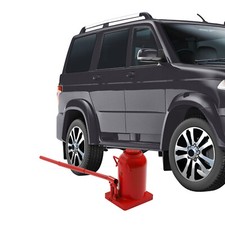 Heavy Duty Hydraulic Cylinder Jack 50 Ton Tire Repairing Lift Alloy Steel Shop