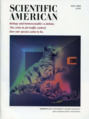 Scientific American Magazine May 1994 Quantum cat, how our species came to be