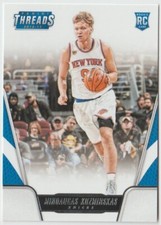 2016-17 Panini Threads #163 Mindaugas Kuzminskas RC