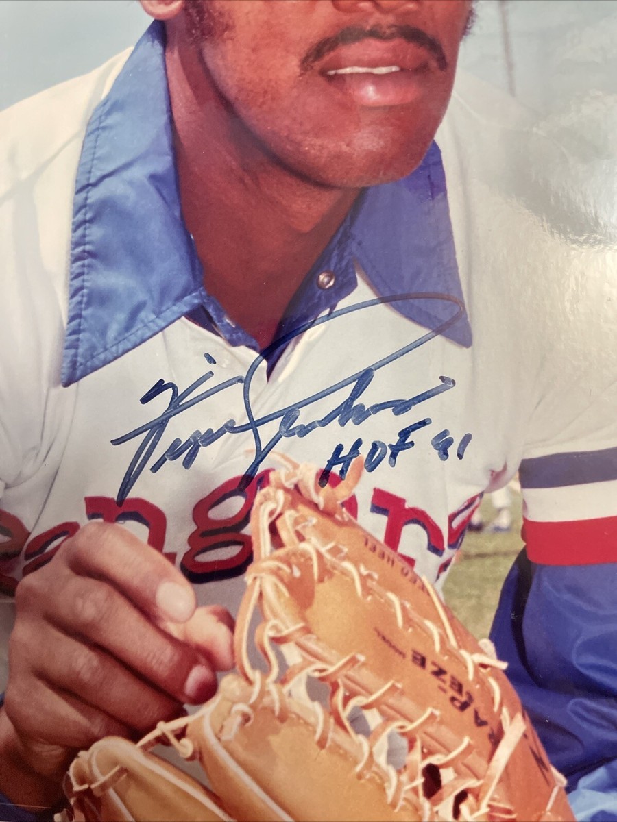 Fergie Jenkins COA Texas Rangers Autographed 8 x 10 Photograph HOF