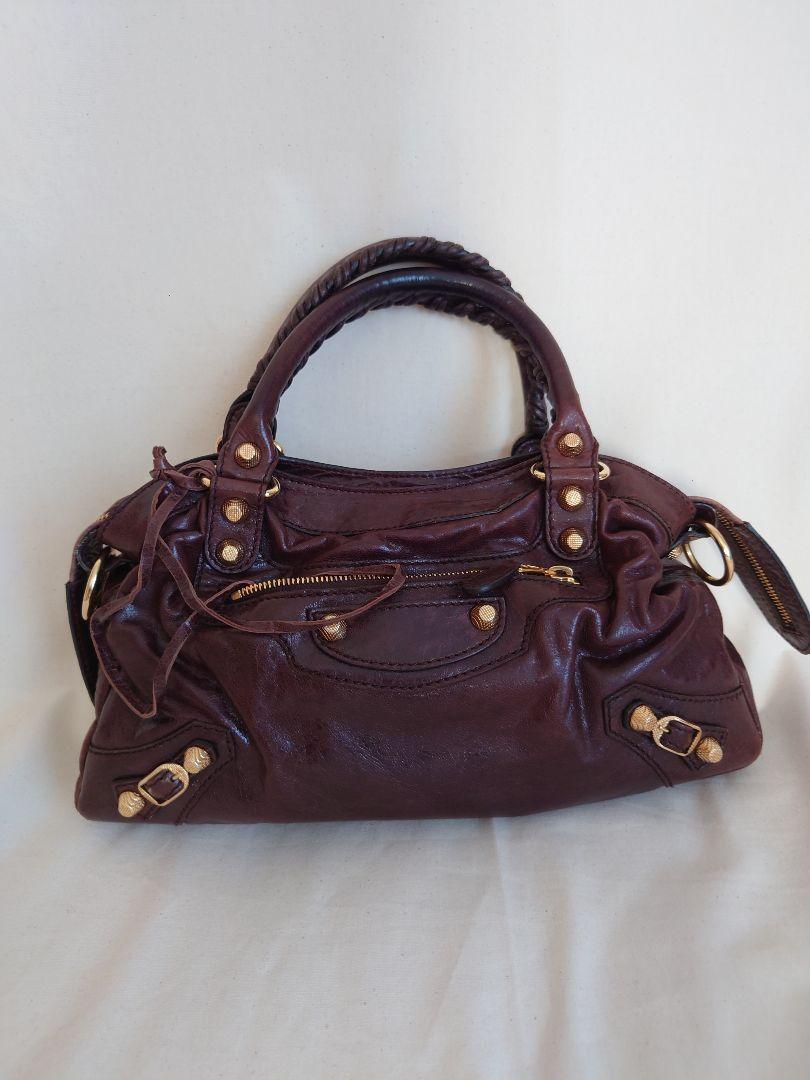 Balenciaga giant city brown