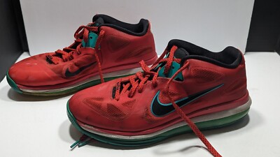Nike LeBron 9 Low Liverpool 2012 Men's Size 10 Red Basketball Shoes( 510811-601)