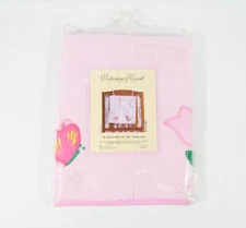 Victorian Heart Company Inc Pink Flutterbies Flower Baby Crib Organizer 19"x20"