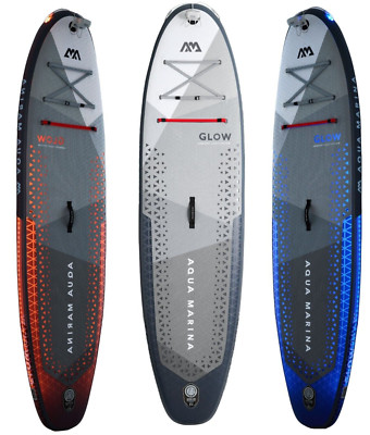 Aqua Marina Glow Inflatable Paddle Board iSup Led Lighting Search Light 10ft SUP