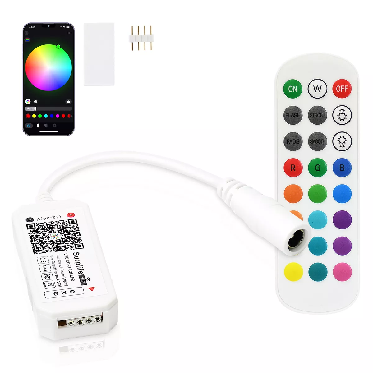 Remote control rgb outlet
