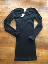 NWT BCBGeneration little black dress… Lacey and sheer in spots …Sz XS/S